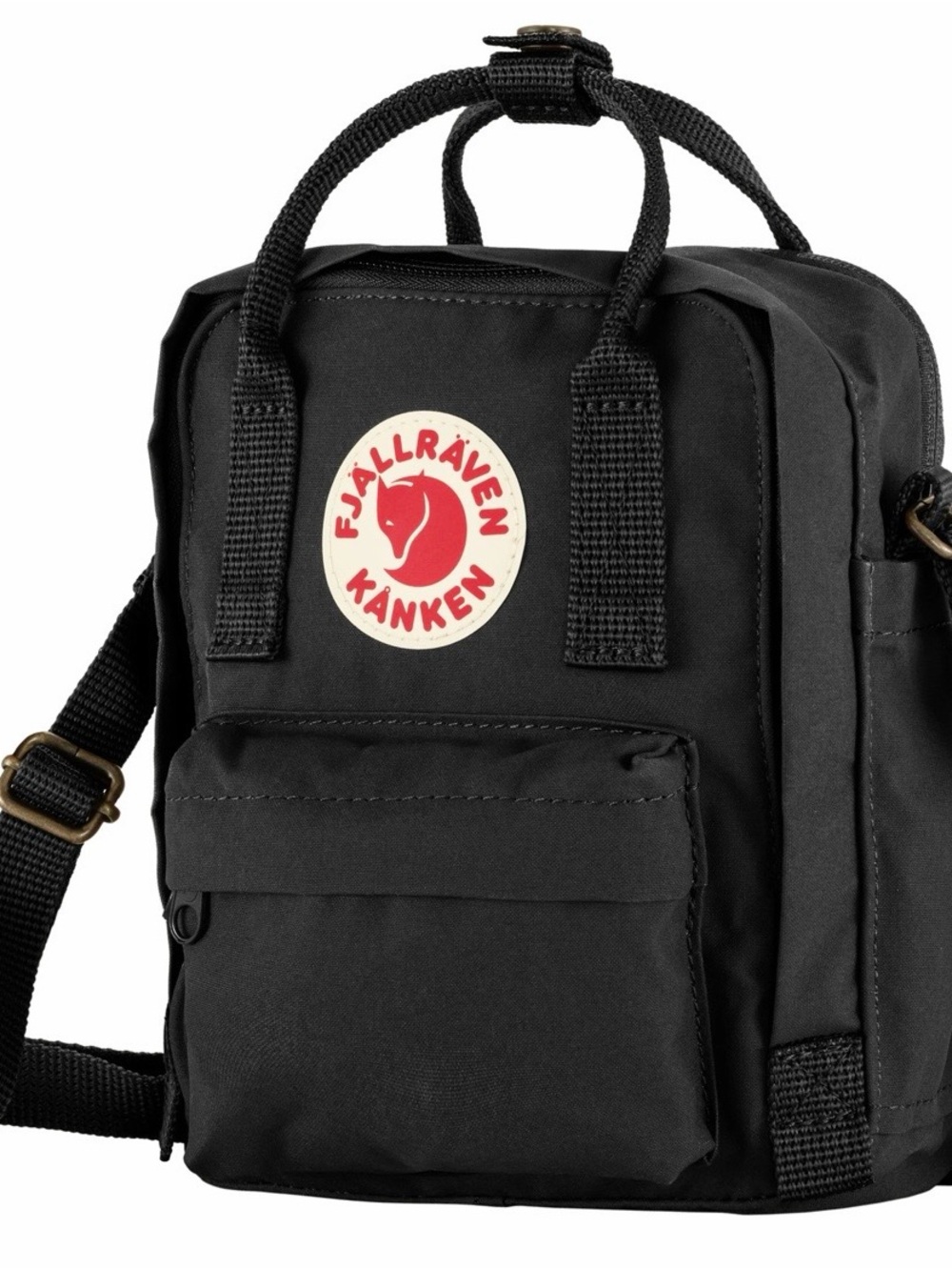 Fjallraven Bag Unisex Kanken Sling Bag Crossbody Black - Picture 3 of 15